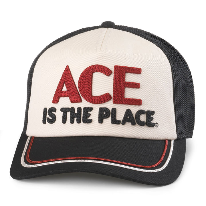 Ace Trucker Hat Radler - Black/Ivory