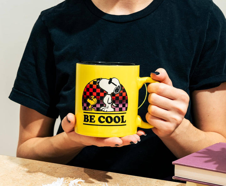 Peanuts "Be Cool" Ceramic Mug | Holds 20 Ounces