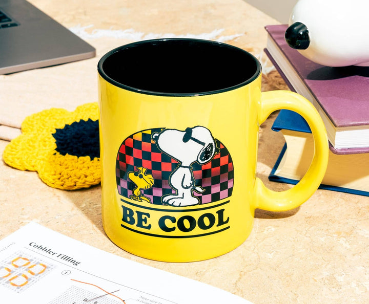 Peanuts "Be Cool" Ceramic Mug | Holds 20 Ounces