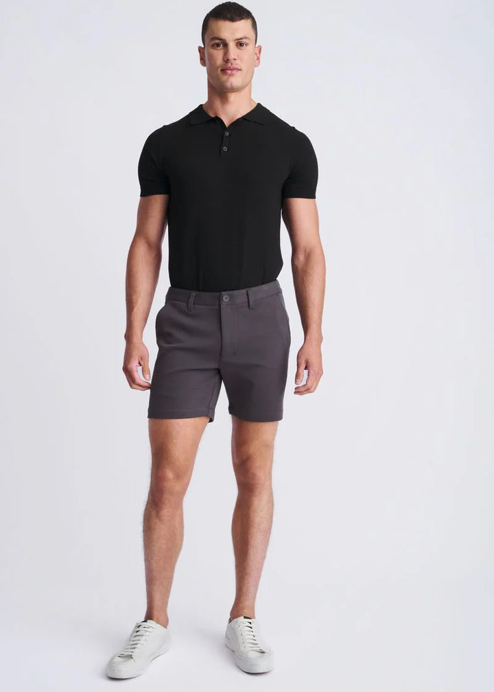 Coal 6" Inseam Textured Stretch Knit Chino Shorts PM-2542