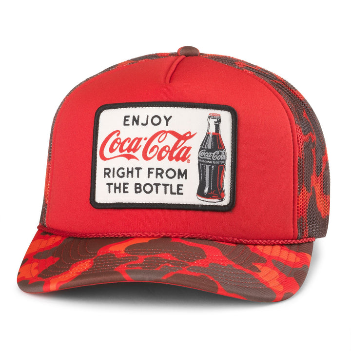 Coca Cola Trucker Hat Mallard - Red/Camo