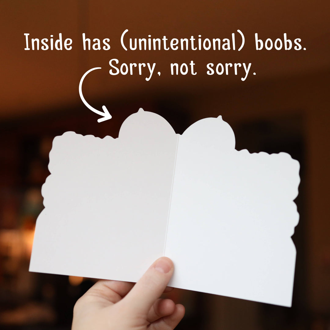 Funny Mother’s Card - Mom Thanks for Putting up With My Shit