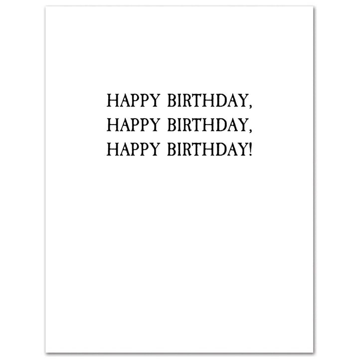 Beetlejuice It's Showtime Birthday Card