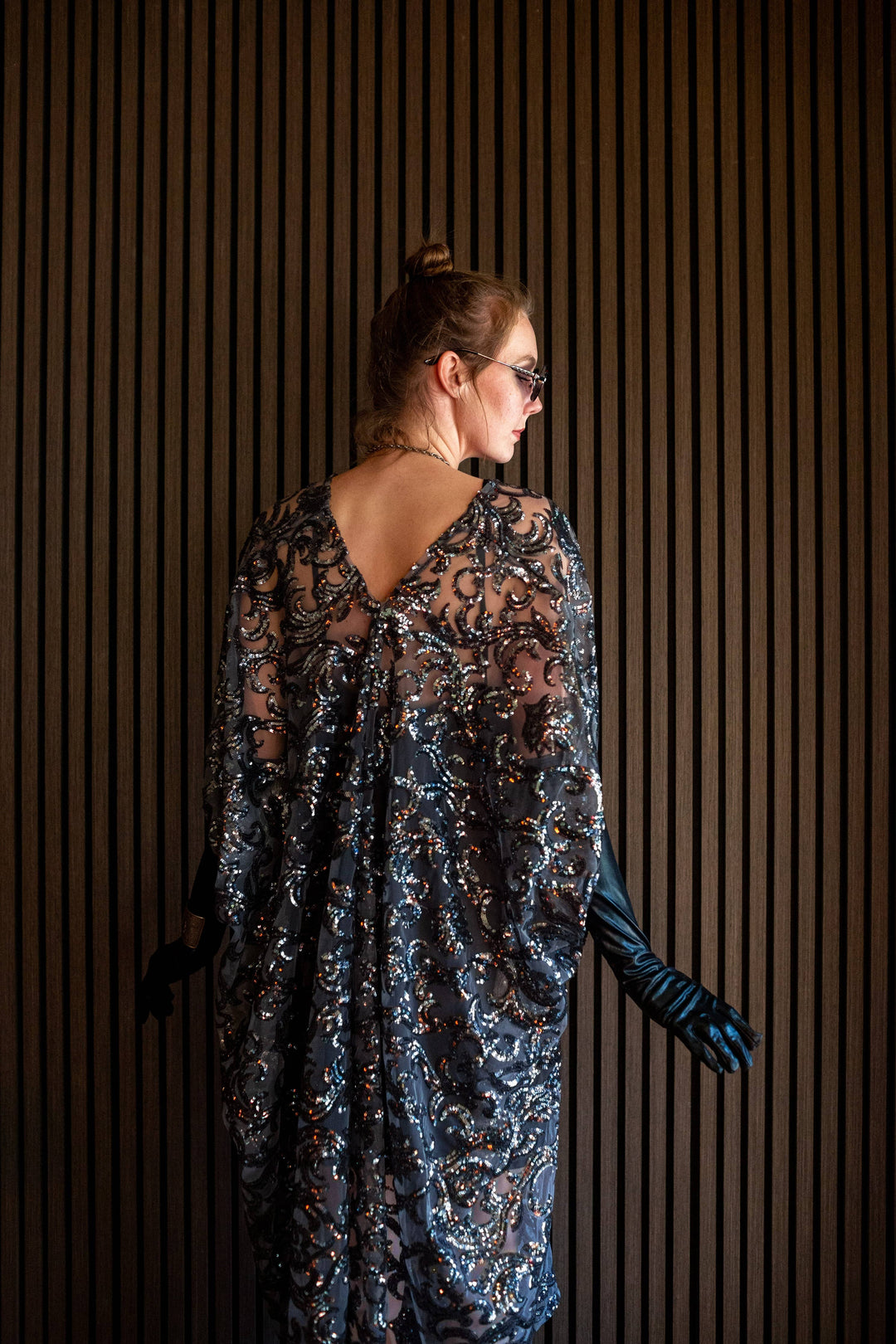 Empire Sequin Caftan