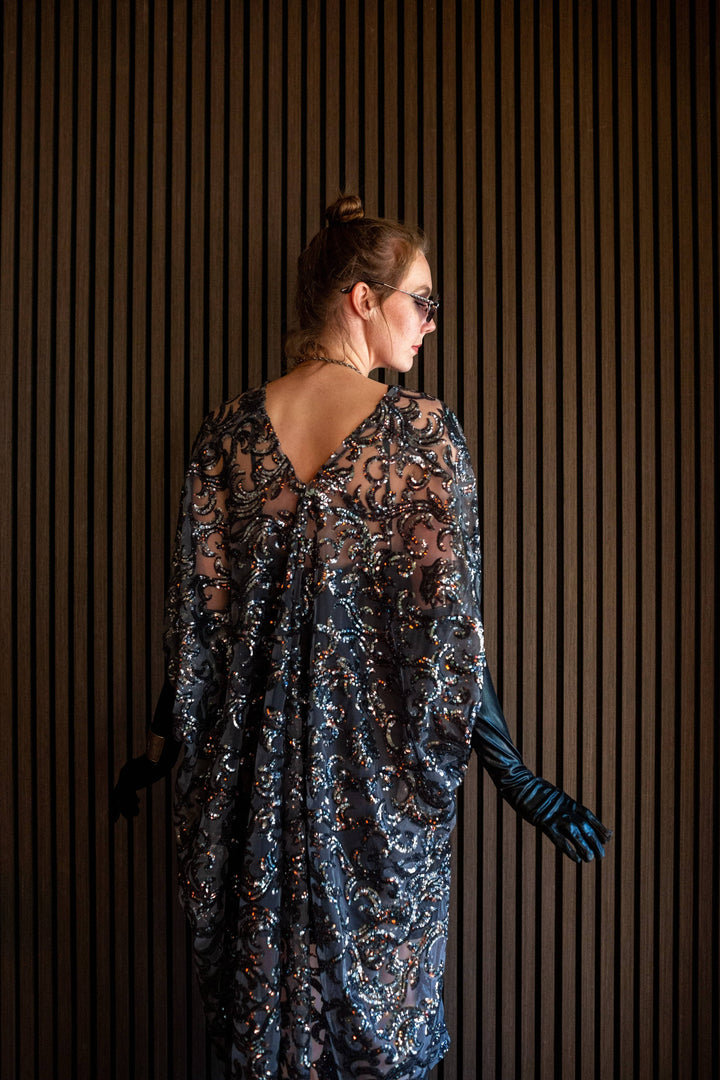 Empire Sequin Caftan