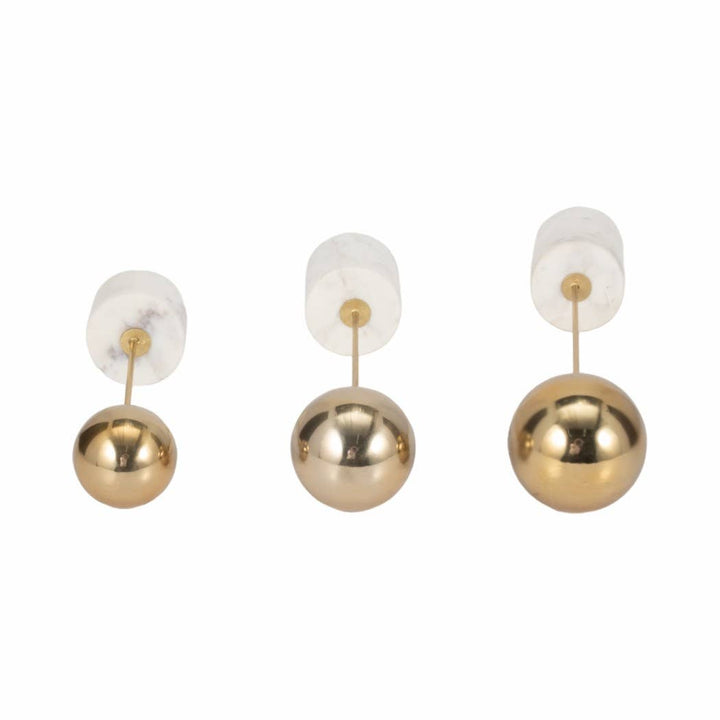 Metal Balloon Sculptures Set of 3