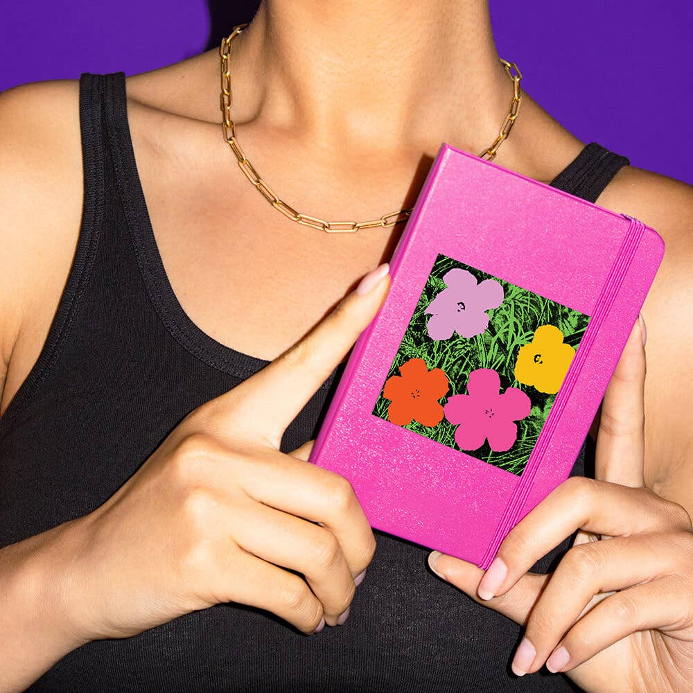Flowers by Warhol - Die-Cut Sticker (Summer)