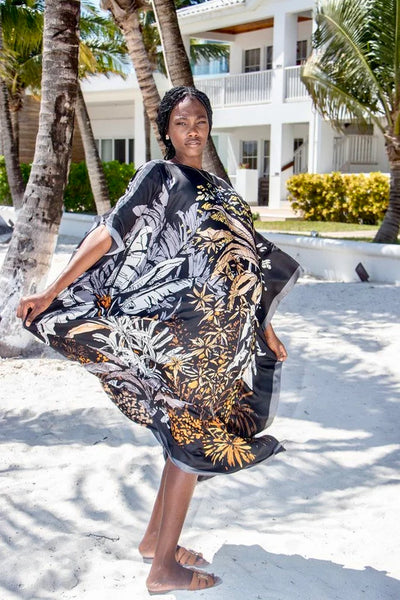 Jungle Queen Night Full Length Caftan