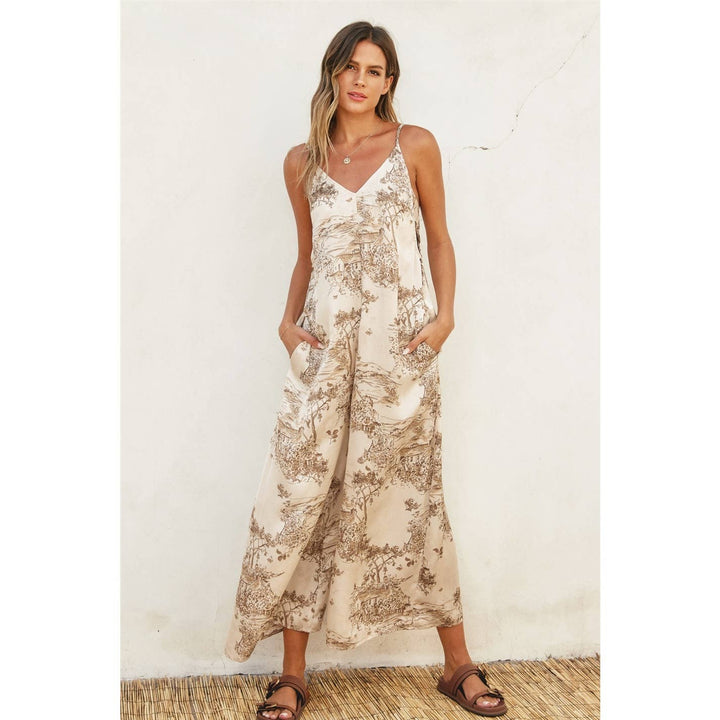 Bar Harbor Tie Back Detail Jumpsuit