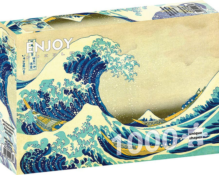Hokusai: The Great Wave off Kanagawa 1000-Piece Enjoy Puzzle