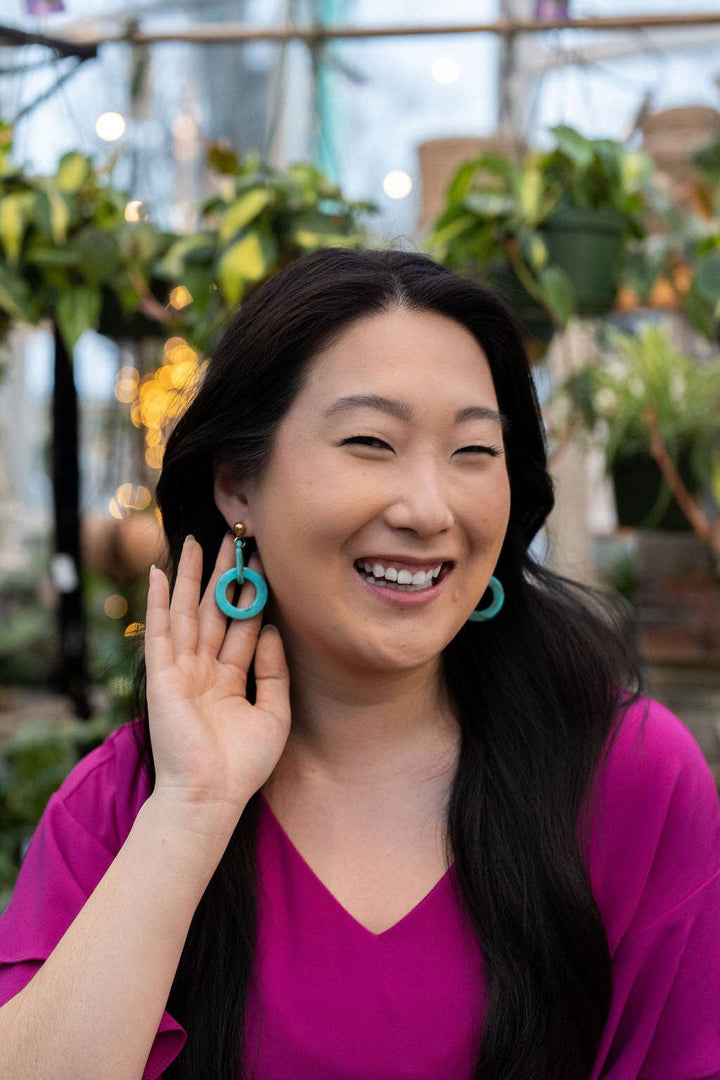 Cora Earrings - Turquoise // Jewelry
