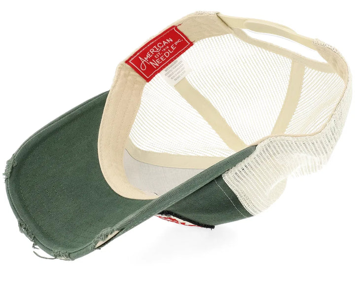 Miller High Life Trucker Hat Orville - Stone/Green