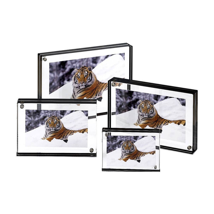 Graphite Black Color Edge Magnet Frame