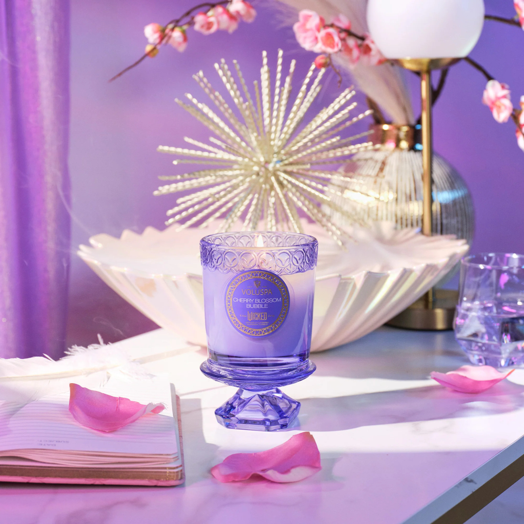 Wicked Act II Cherry Blossom Bubble Boxed 8.5oz Candle
