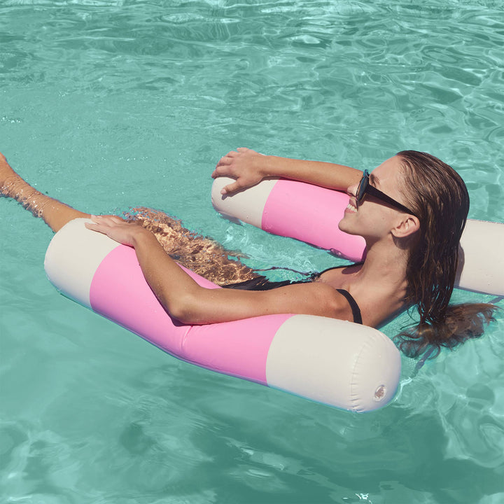 Floating Hammock Pool Party Magenta