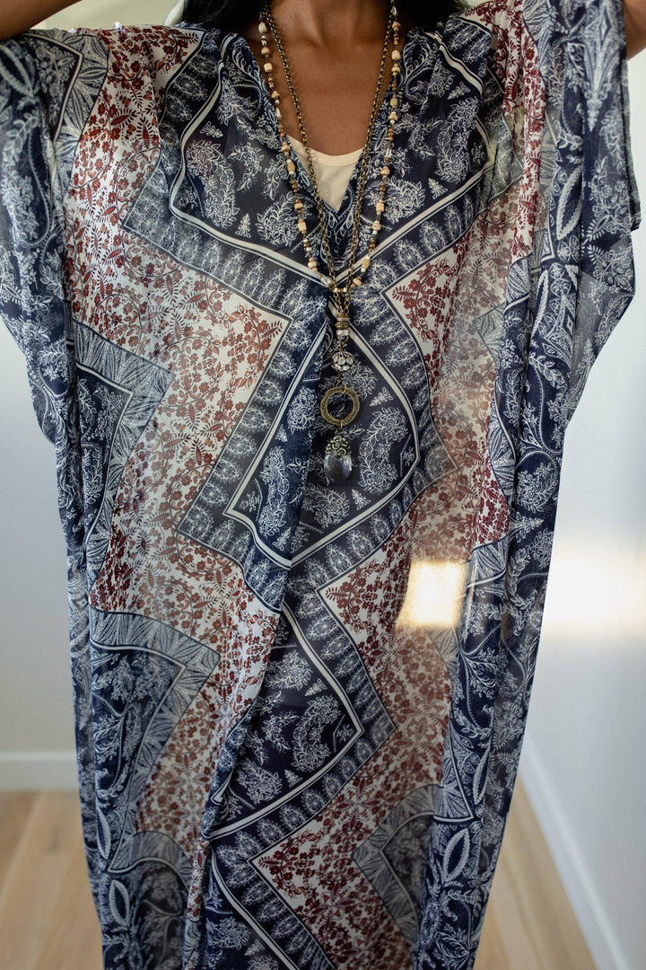 Petaluma Border Caftan