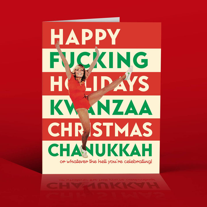 Kwanzaa, Christmas, Hannukah, Holiday Card