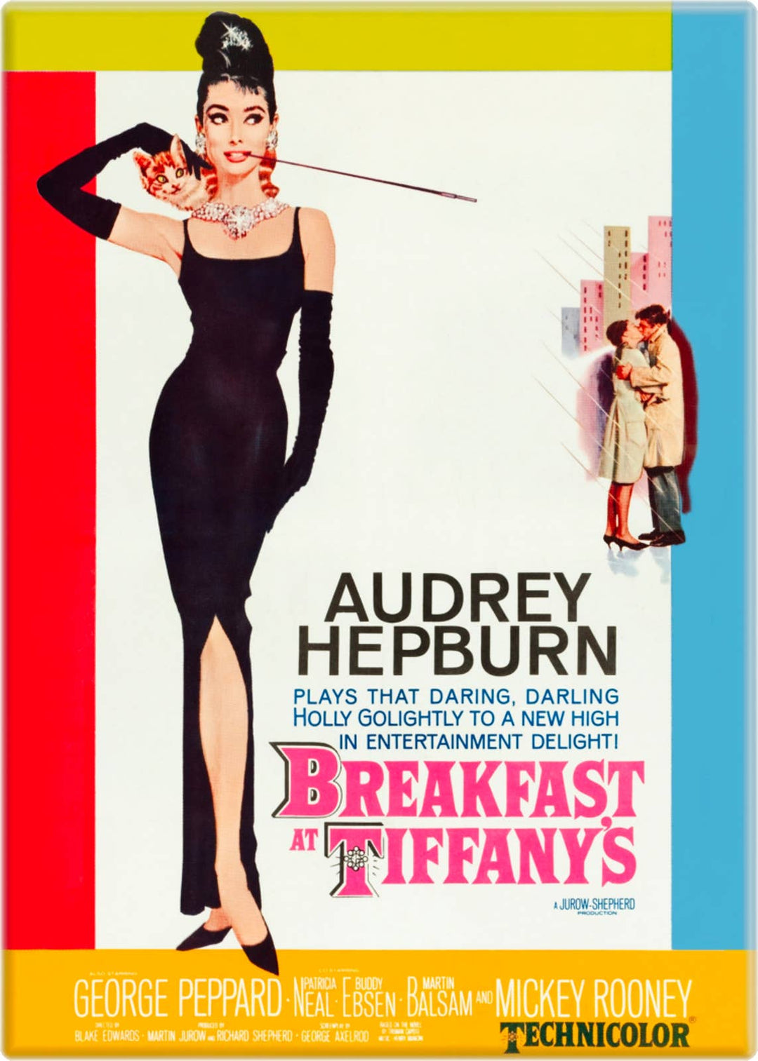 Magnet - Breakfast At Tiffany's 1960s Movie Audrey Hepburn