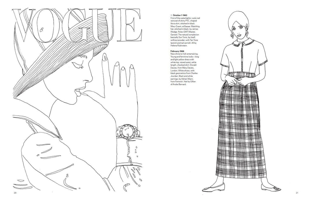 Vogue Goes Pop Coloring Book