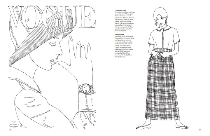 Vogue Goes Pop Coloring Book