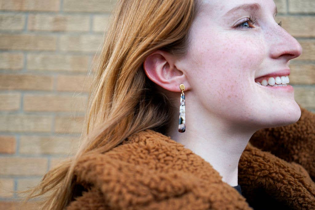 Blair Earrings - Chai Tea