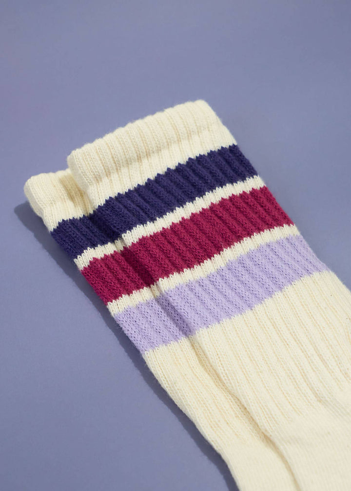 The Retro Birthday Stripe Sock