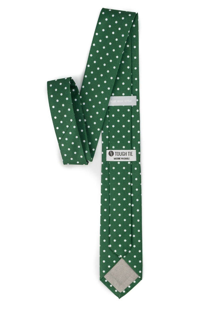 Dublin - Green Polka Dot Tie