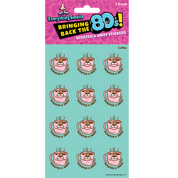 Cup Of Coffee EverythingSmells Scratch & Sniff Stickers