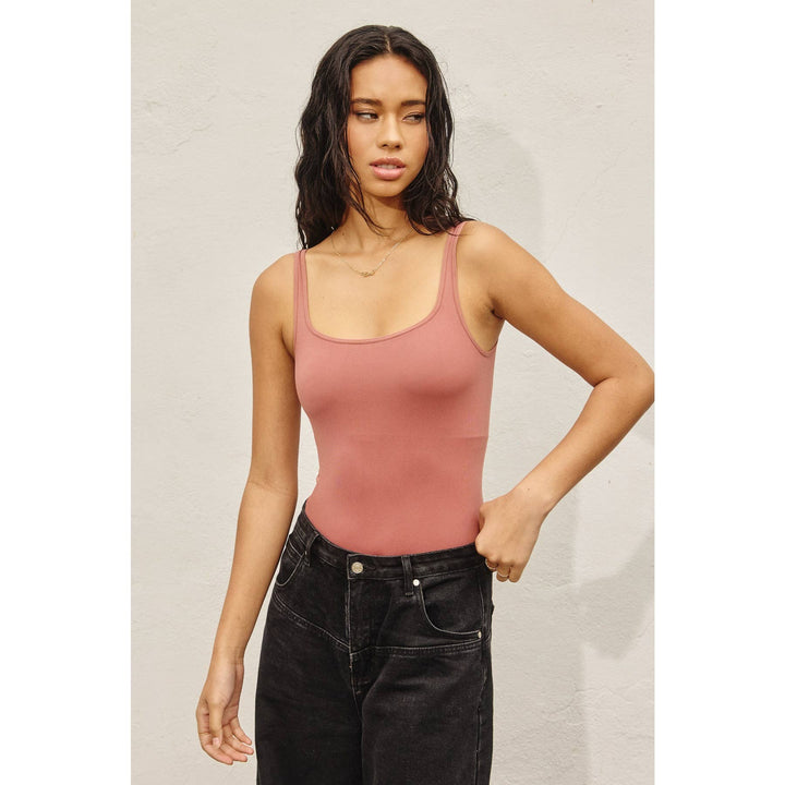 Seamless Square Neck Bodysuit