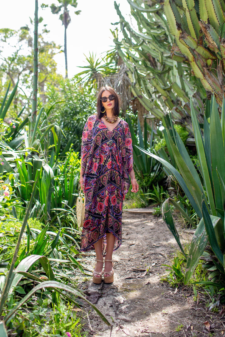 Lorraine Paisley Caftan