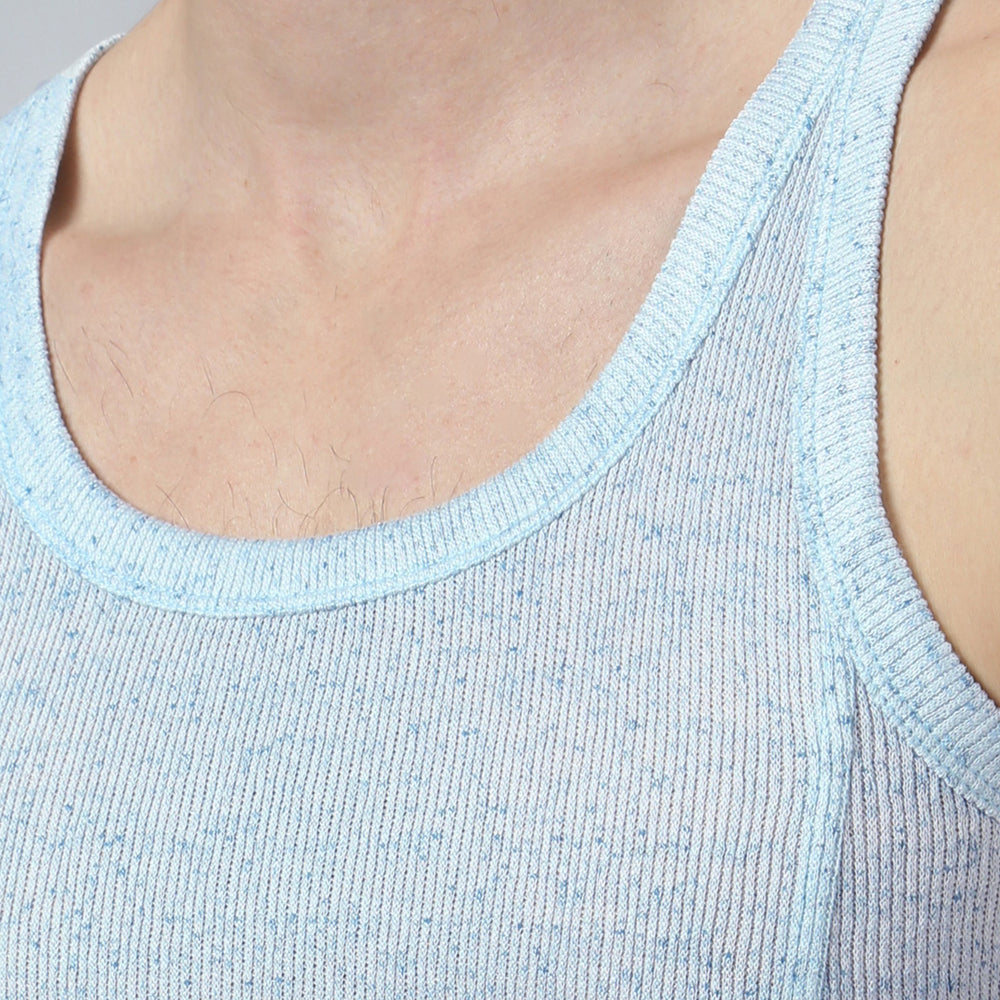 Sea Mist Pointillist Roxy Tank - Parke & Ronen