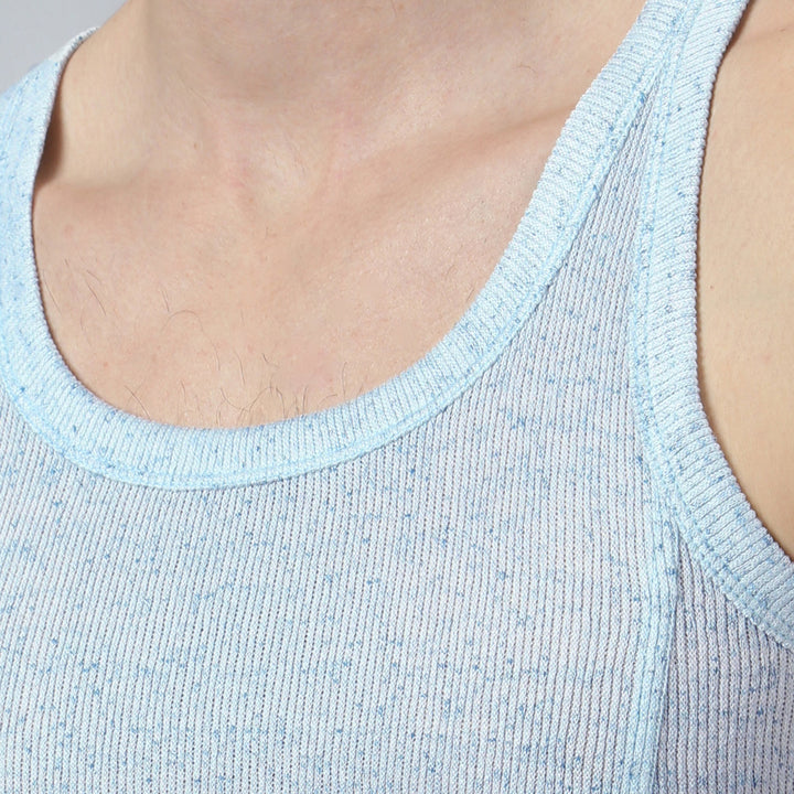 Sea Mist Pointillist Roxy Tank - Parke & Ronen