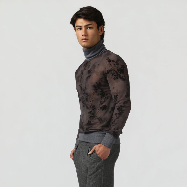 Nocturne Mesh Turtle Neck