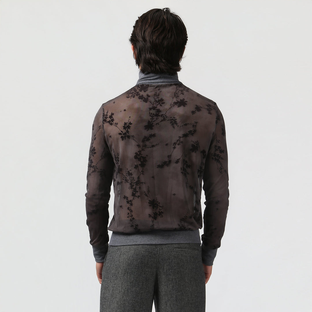 Nocturne Mesh Turtle Neck