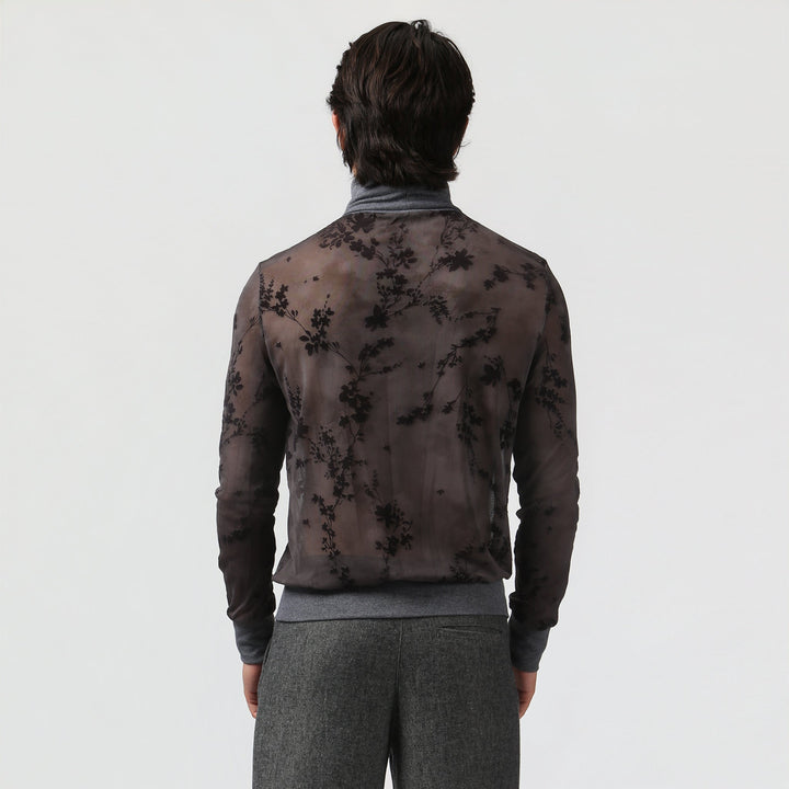 Nocturne Mesh Turtle Neck