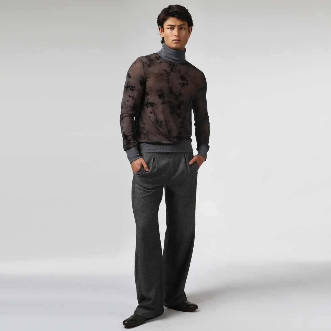 Nocturne Mesh Turtle Neck