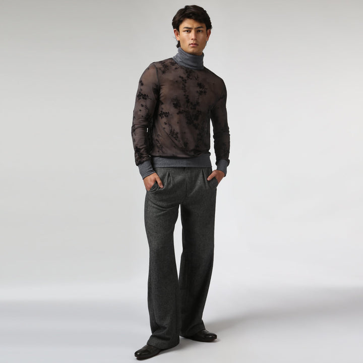 Nocturne Mesh Turtle Neck