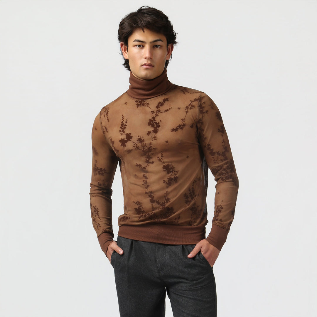 Nocturne Mesh Turtle Neck