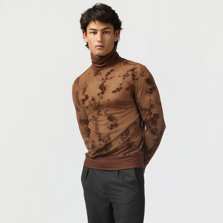 Nocturne Mesh Turtle Neck