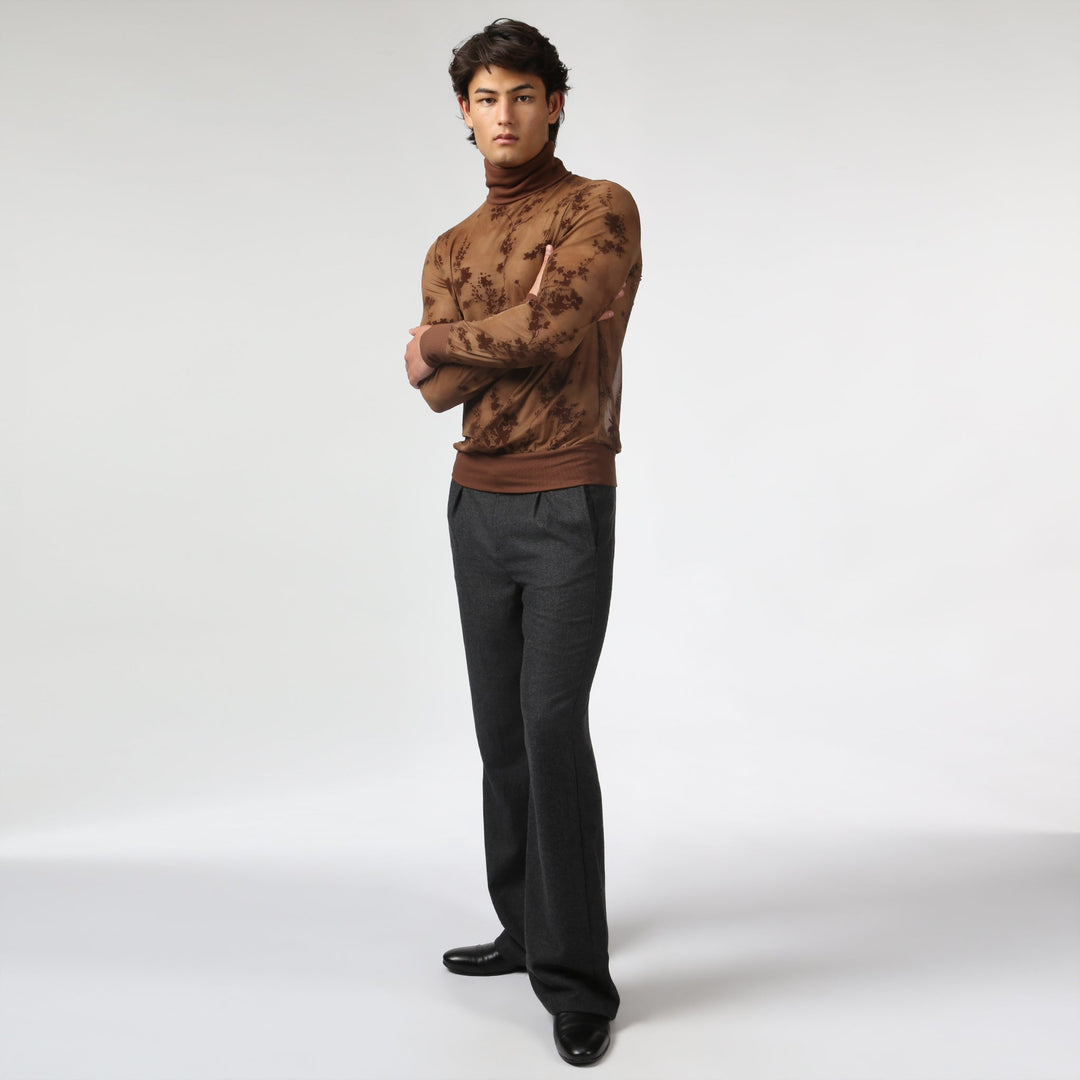 Nocturne Mesh Turtle Neck