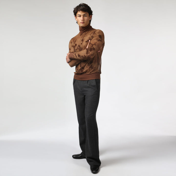 Nocturne Mesh Turtle Neck