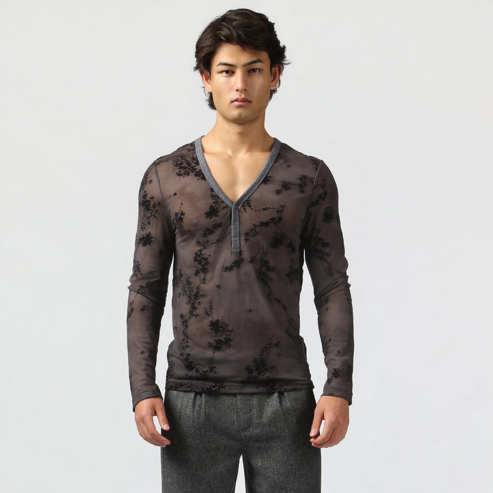 Nocturne Mesh Henley