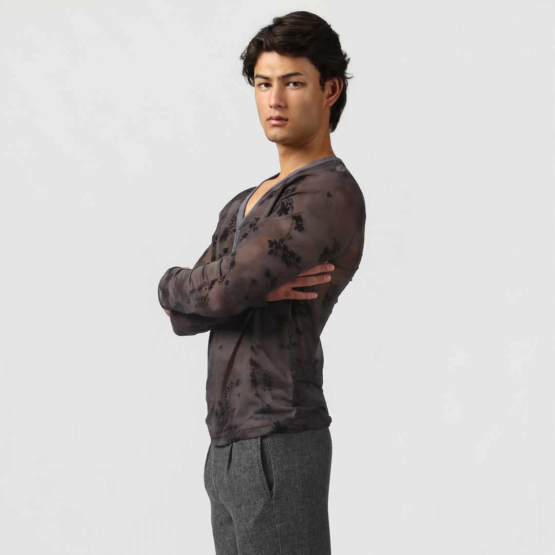 Nocturne Mesh Henley