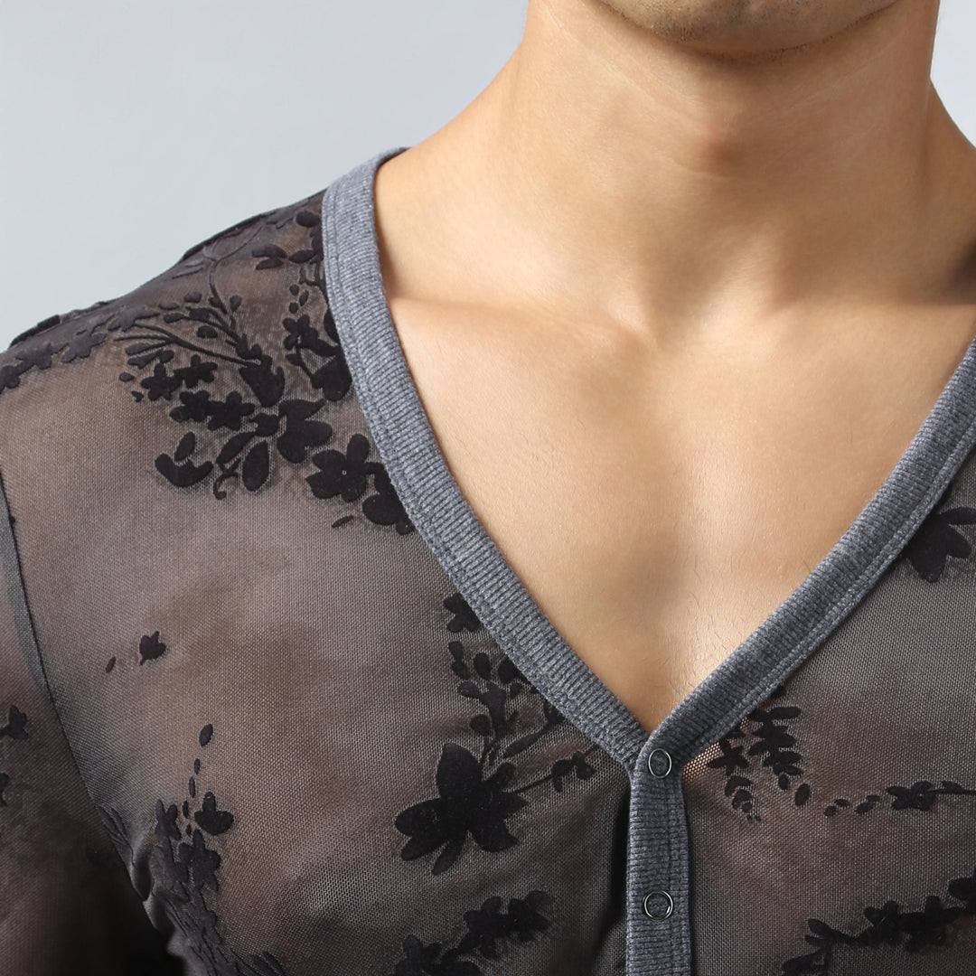 Nocturne Mesh Henley