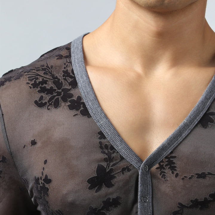 Nocturne Mesh Henley