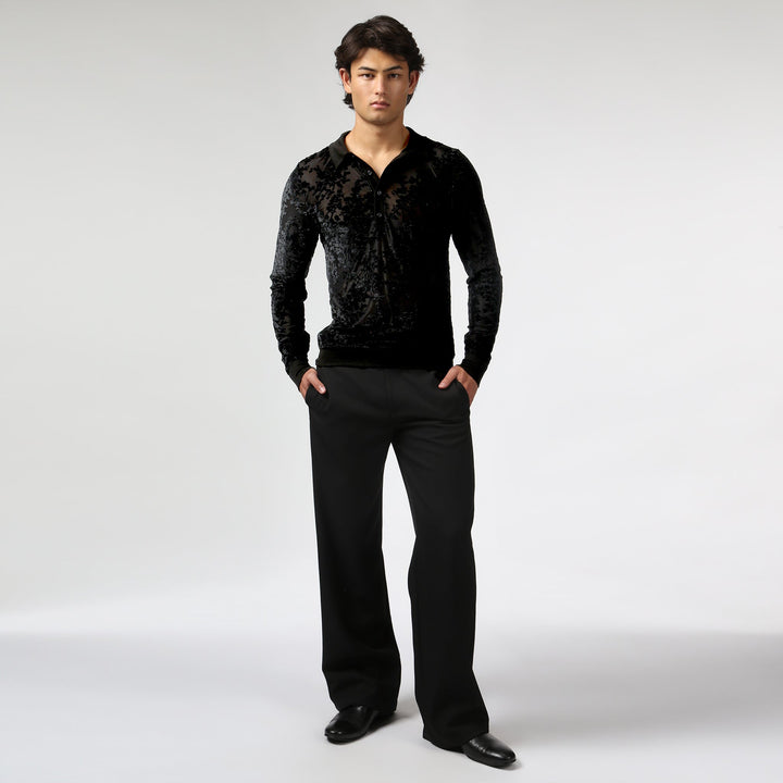 Heath Velvet Polo
