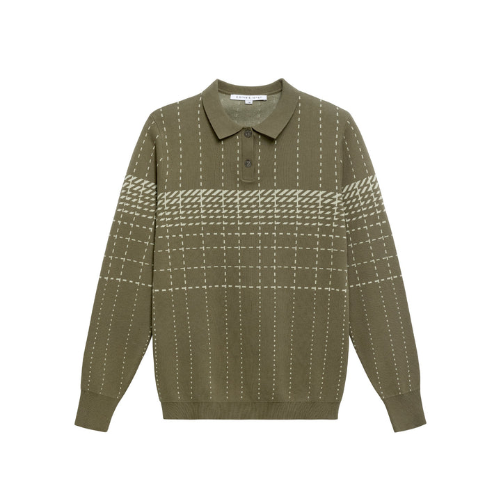 Harris Check Knit Polo