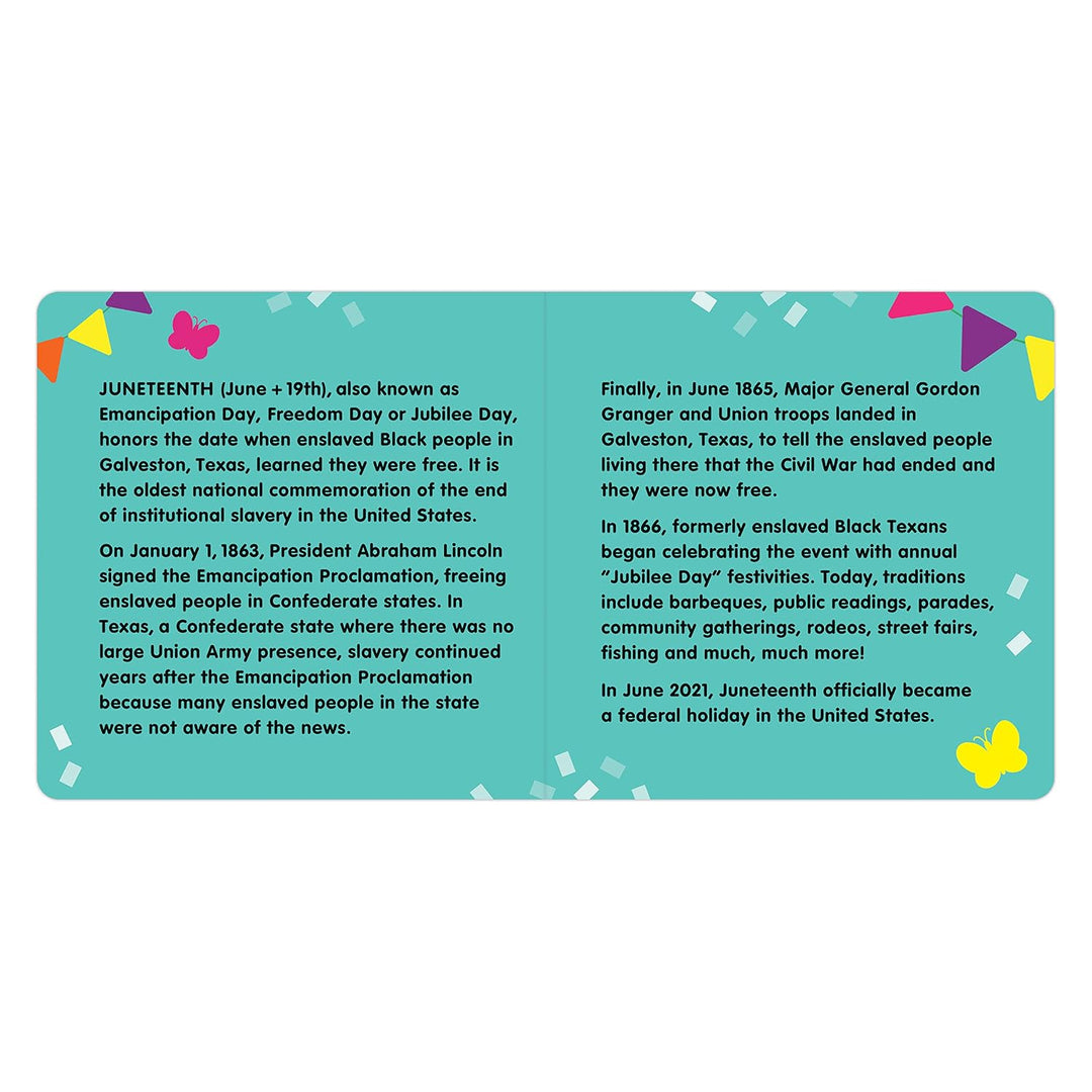 Let's Celebrate Juneteenth BK Board