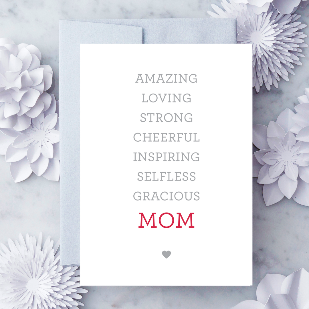 MOM - Mother's Day Card