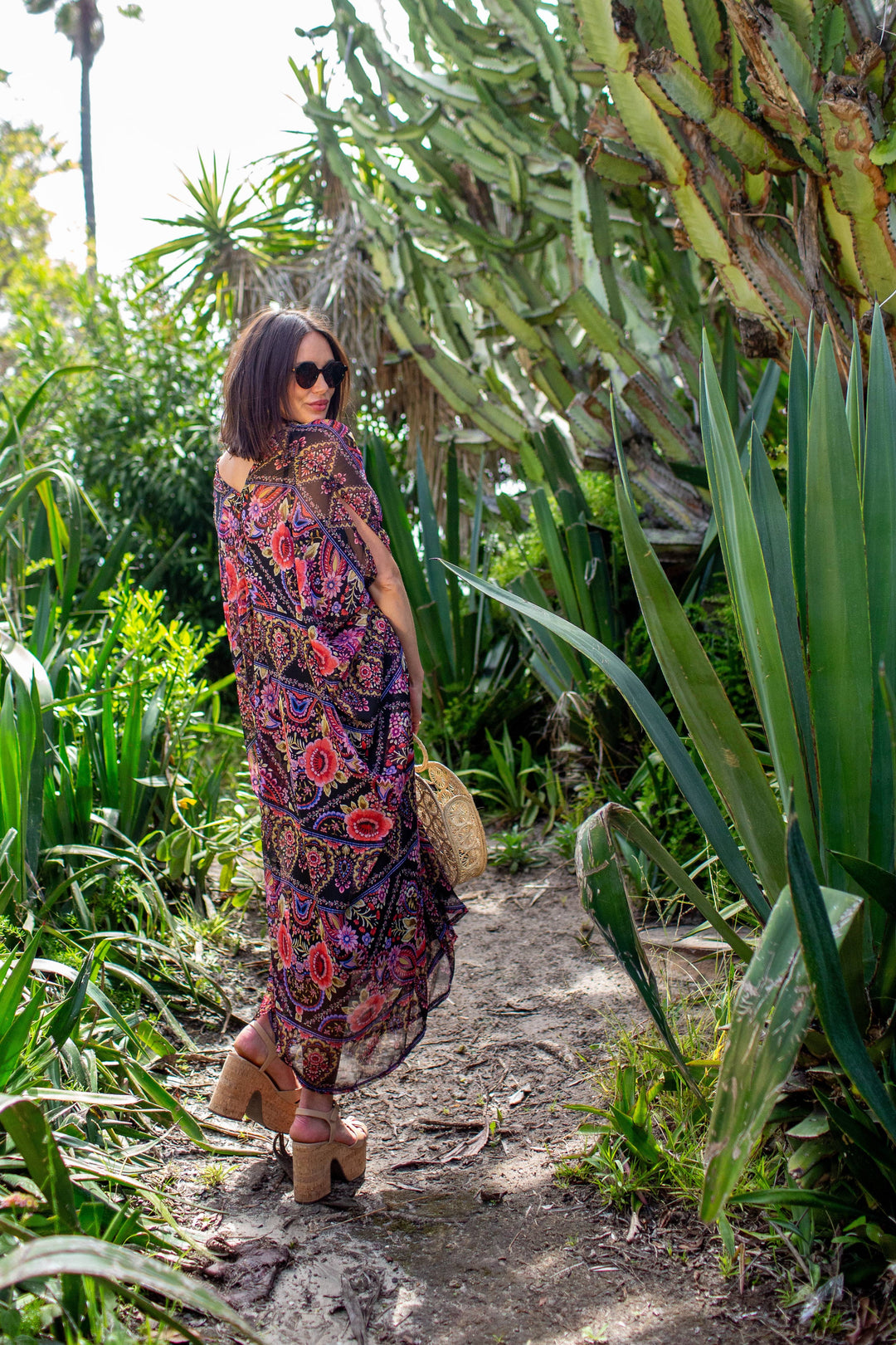Lorraine Paisley Caftan